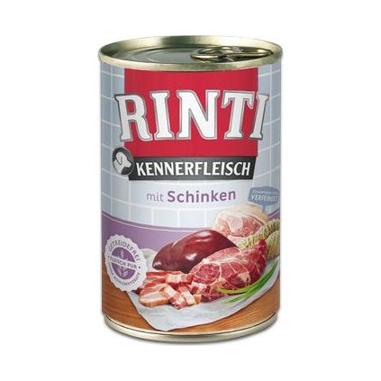 Rinti Dog Kennerfleisch konzerva šunka 400g