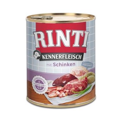 Rinti Dog Kennerfleisch konzerva šunka 800g