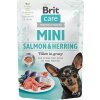 Brit Care Mini Dog kaps. Salmon&Herring sterilised fillets in gravy 85 g