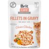 Brit Care Cat kaps. Fillets in Gravy Choice Chicken  85 g