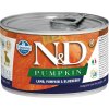 N&D PUMPKIN Dog konz. Lamb, Pumpkin & Blueberry Puppy Mini 140 g