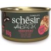 Schesir Cat konz. After Dark Wholefood kuře/hovězí 80g