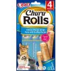 Inaba Churu Rolls cat snack kuře, tuňák a hřebenatka 4x10 g