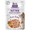 Brit Care Cat Fillets in Gravy Kitten Tend.Turkey 85g