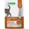 Nature's Protection Cat kaps. Kitten Chicken and Beef 100g