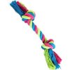 Hračka pes Uzel bavlněný 36cm/210g růžová/modrá HipHop