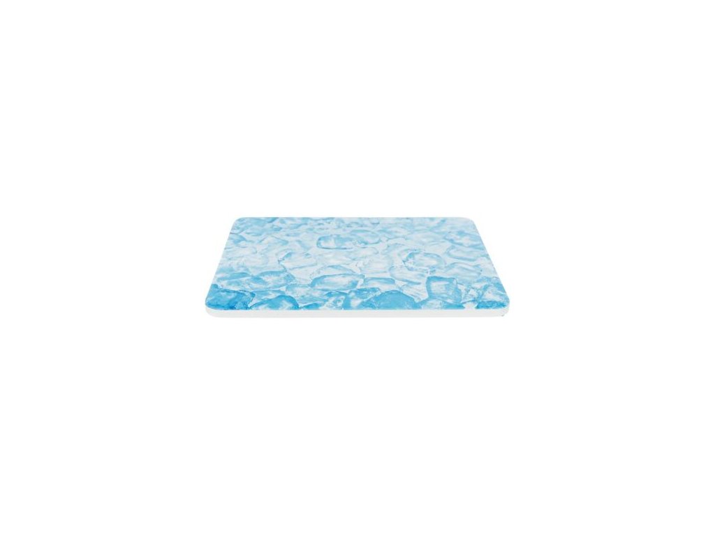 Chladící keramická podložka pro křečky, 20 x 15 cm, modrá