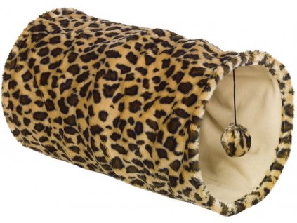 Nobby LEOPARD tunel pro kočky leopardí vzor 25x50cm  + 3% SLEVA Slevový kupón: extra