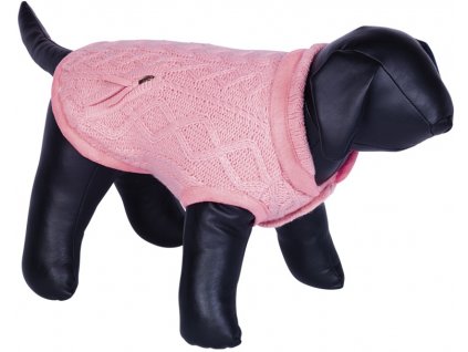 Nobby JILL pletený svetr pro psy růžová 44cm  + 3% SLEVA Slevový kupón: extra