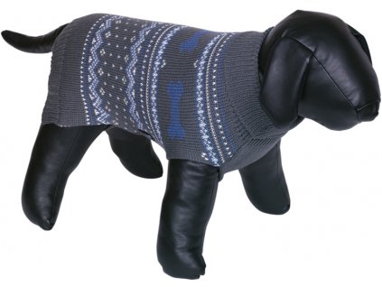 Nobby psí svetr MUNDO modrá zimní vzor 32cm  + 3% SLEVA Slevový kupón: extra + Dárek ke každé objednávce