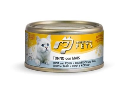 Professional Pets Naturale Cat konzerva tuňák, kukuřice 70g