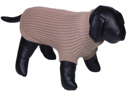 Nobby pletený svetr pro psy ISA nohavičky béžová 36cm  + 3% SLEVA Slevový kupón: extra