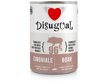 Disugual Dog Single Protein Divočák konzerva 400g
