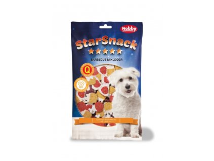 Nobby StarSnack Barbecue Mix pamlsky pro psa 200g