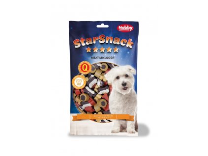 Nobby StarSnack Meat Mix pamlsky pro psa 200g