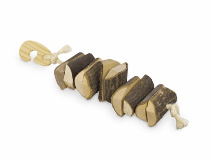 Nobby dřevěná hračka pro hlodavce 25x5 cm  + 3% SLEVA Slevový kupón: extra