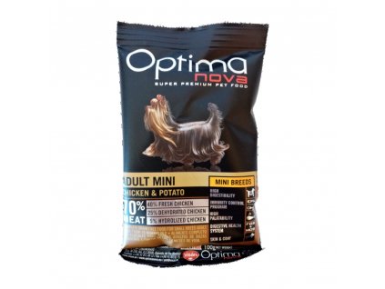 Vzorek OPTIMAnova Dog Adult Mini Chicken & Potato GF 100 g