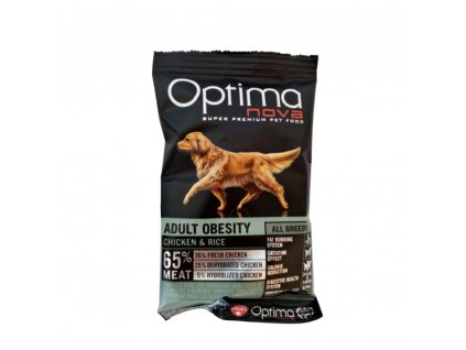 Vzorek OPTIMAnova Dog Obesity Chicken & Rice 100 g