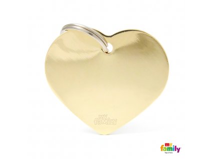 BIG HEART GOLDEN BRASS