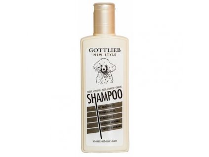 Gottlieb Pudel šampon 300ml-pro bílé pudly s makadam. olejem