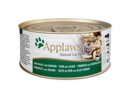 Konzerva APPLAWS Cat Tuna Fillet & Seaweed 70 g