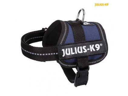 Julius-K9 silový postroj Baby 1/XS 30-40 cm, indigo - DOPRODEJ