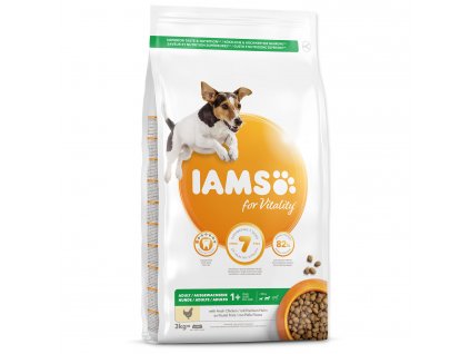 IAMS Dog Adult Small & Medium Chicken 3 kg