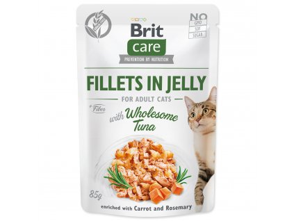 Kapsička BRIT Care Cat Pouch Wholesome Tuna in Jelly 85 g
