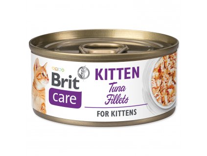 Konzerva BRIT Care Cat Kitten Tuna Fillets 70 g