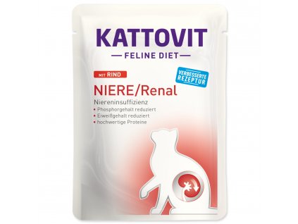 Kapsička KATTOVIT Niere / Renal hovězí 85 g