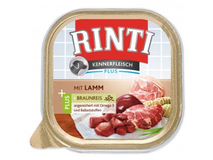 Vanička RINTI Kennerfleisch jehně + hnědá rýže 300 g