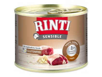 Konzerva RINTI Sensible jehně + rýže