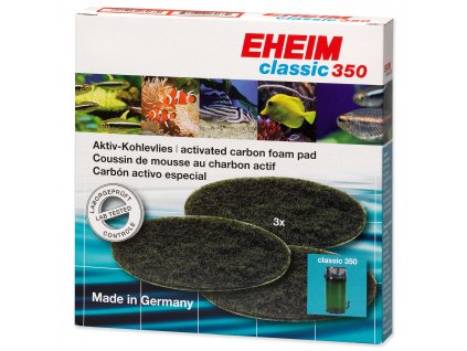 Náplň EHEIM molitan uhlíkový jemný Classic 350