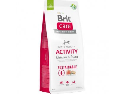 Brit Care Dog Sustainable Activity Chicken+Insect 12 kg