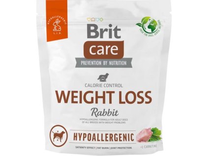 Brit Care Dog Hypoallergenic Weight Loss Rabbit 1 kg