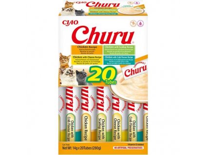 Inaba Churu cat snack kuře multipack 20x 14g