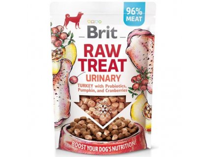 Brit Raw Treat Dog Urinary Freeze-dried treat and topper Turkey 40 g