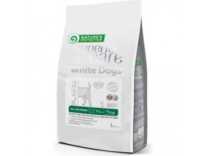 Nature's Protection Superior Care Dog Dry White Dogs Insect 4 kg