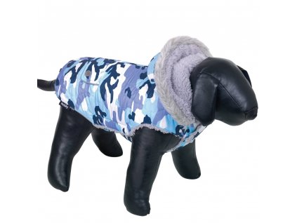 Nobby obleček pro psy POLAR 26 cm maskáčová modrá