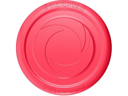 Hračka pěnový létající disk červený 24 cm PitchDog