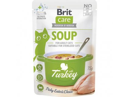 Brit Care Cat Soup with Turkey 75 g