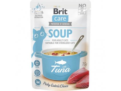 Brit Care Cat Soup with Tuna 75 g