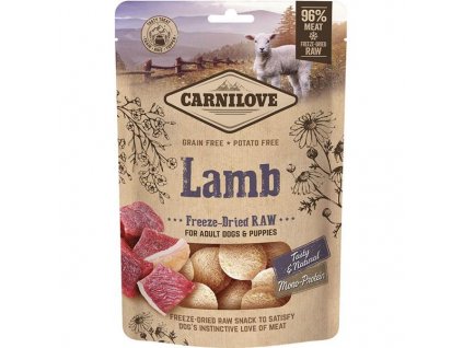 Carnilove Dog Freeze-Dried Raw Snacks Lamb 60 g