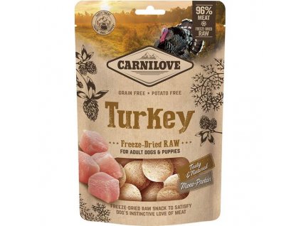 Carnilove Dog Freeze-Dried Raw Snacks Turkey 60 g