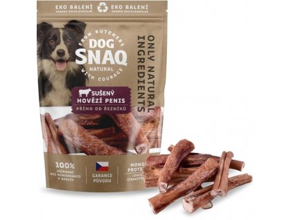 DOG SNAQ - Hovězí penis sušený 200g