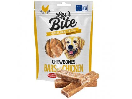 Brit DOG Let’s Bite Chewbones. Bars with Chicken 175 g