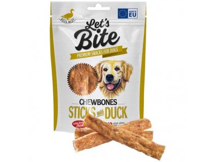 Brit DOG Let’s Bite Chewbones. Sticks with Duck 120 g