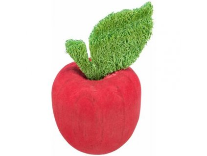 Jablko, hračka pro hlodavce, ø 5.5 × 9 cm - DOPRODEJ