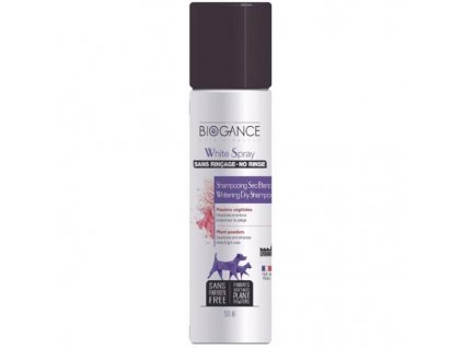 Biogance White spray -suchý šampon na bílou srst 300 ml