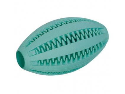 Hračka guma míč rugby dentální Nobby 11cm